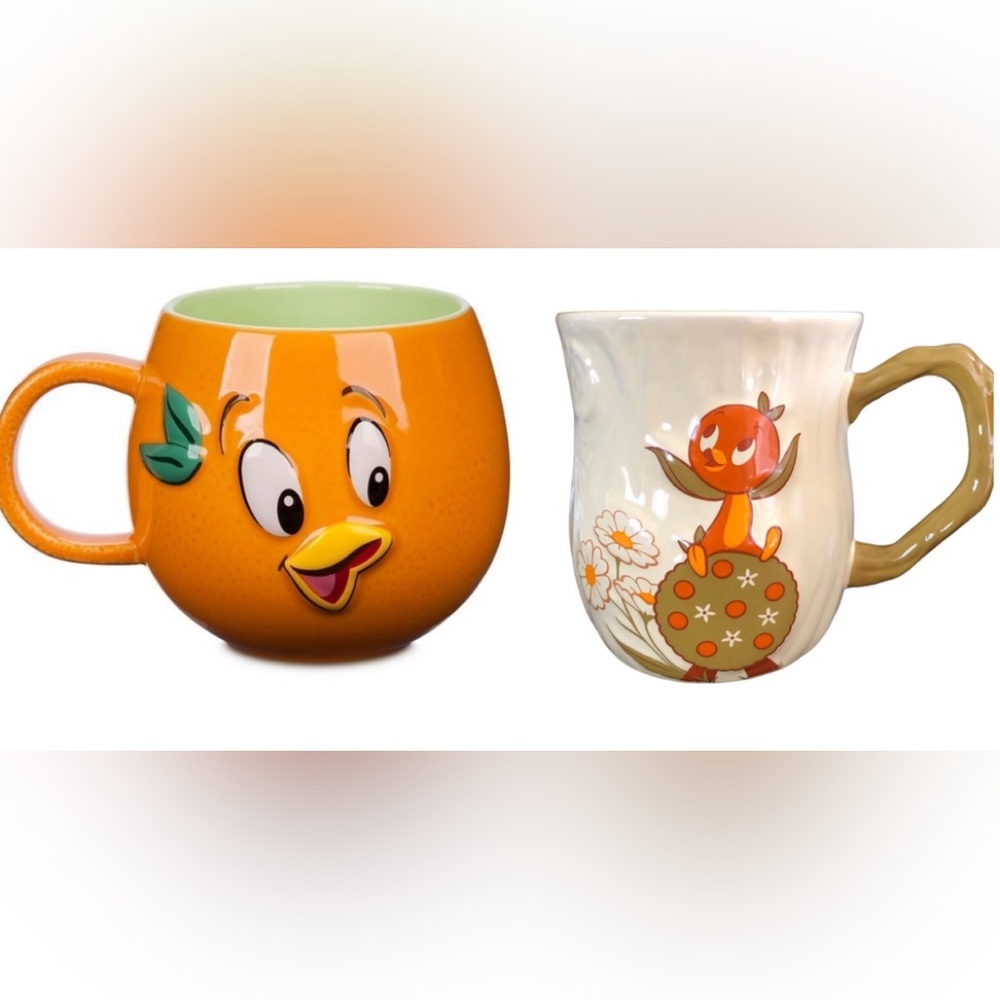 Disney EPCOT International Flower & Garden Festival 2022,2023 Orange Bird MUGS